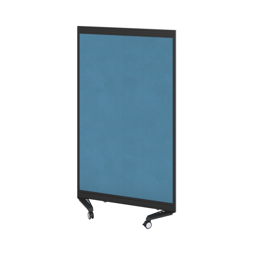 Mobile Type 2 Triple Toolrail Screen Black Frame  - 1000W X 1800H Band 1