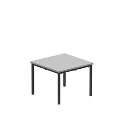 [T-TABLE-6046GR] T-Table Flat Pack Table|600X600X460| Grey/Black