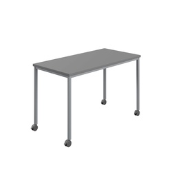 [T-MOBILE-1260SVANT] Titan Mobile Rectangular Table (FSC) | 1200 X 600 | Silver/Anthracite