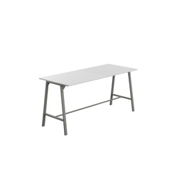 [T-HIGH-M-1210ANTWHT] Titan High Maker Rectangular Table (FSC) | 1200 X 1000 | Anthracite/White