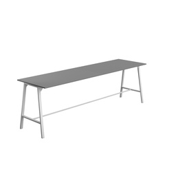 [T-HIGH-M-1810WHTANT] Titan High Maker Rectangular Table (FSC) | 1800 X 1000 | White/Anthracite