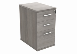 [COREDH3600GOAK] Desk High Office Storage Unit (FSC) | 600 Deep | Alaskan Grey Oak