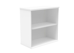 [CORE0816BKCWHT] Bookcase (FSC) | 816 High | 1 x Floating Shelf | Arctic White