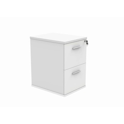 [CORE2FCWHT] Filing Cabinet Office Storage Unit (FSC) | 2 Drawers | Arctic White