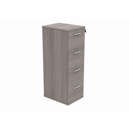 [CORE4FCGOAK] Filing Cabinet Office Storage Unit (FSC) | 4 Drawers | Alaskan Grey Oak