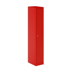 [PEDS1830451-AY8] Primary 1 Door Single Locker Column | 300X450X1800 | Cardinal Red
