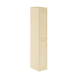 [PEDS1830452-AV6] Primary 2 Door Single Locker Column | 300X450X1800 | Cream