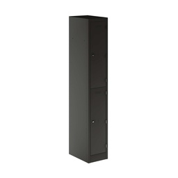 [PEDS1830452-AA3] Primary 2 Door Single Locker Column | 300X450X1800 | Anthracite Grey