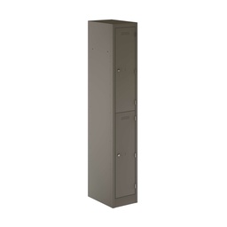 [PEDS1830452-AN9] Primary 2 Door Single Locker Column | 300X450X1800 | Slate