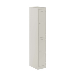 [PEDS1830452-AV7] Primary 2 Door Single Locker Column | 300X450X1800 | Light Grey