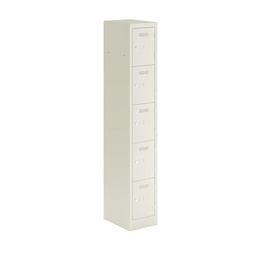 [PEDS1830455-AB8] Primary 5 Door Single Locker Column | 300X450X1800 | Portland