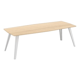 [ROCT2400UN] Reflex Octagonal 240 MFC Conference Table - Unlimited
