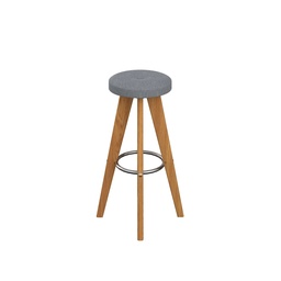 [SP-SPS-HSTL-BTN-UNB1] Plateau Button Top High Stool|Unlimited