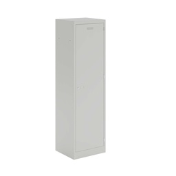 [PLHS1330451-AV7AV7] Lower Height Locker - 1370Mm H X 300Mm W X 450Mm D 1 Door Single Locker Column- Light Grey