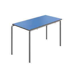 [T-CB1271BLGR] Titan Crush Bent Frame Table | 1200X600X710 | Blue/Grey