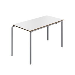 [T-CB1271WHGR] Titan Crush Bent Frame Table | 1200X600X710 | White/Grey