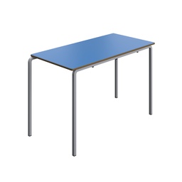 [T-CB1276BLGR] Titan Crush Bent Frame Table | 1200X600X760 | Blue/Grey