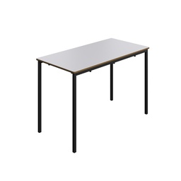 [T-FW1571GRBK] Titan Welded Frame Table | 1100X550X710 | Grey Top/Black Frame