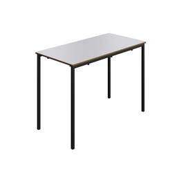 [T-FW1576GRBK] Titan Welded Frame Table | 1100X550X760 | Grey Top/Black Frame