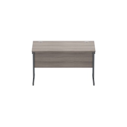 [CORE1260DUGOAKGRP] Core|Double Upright|Rectangular Desk|1200X600|Alaskan Grey Oak-Graphite