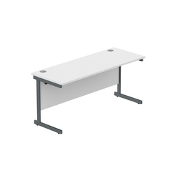 [CORE1660SUWHTGRP] Core|Single Upright|Left Hand Radial Desk (Fsc)1600X600|Alaskan Grey Oak-White