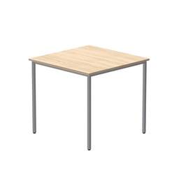 [CORE8080MPTOKSV] Core|Rectangular|Multi-Purpose Table (Fsc)|800X800|Canadian Oak-Silver