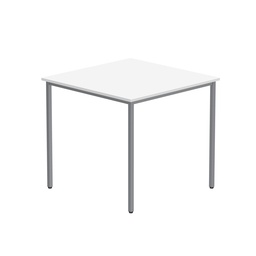 [CORE8080MPTWHTSV] Core|Rectangular|Multi-Purpose Table (Fsc)|800X800|Arctic White-Silver