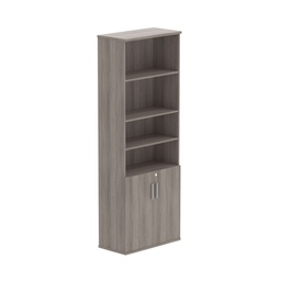 [CORECC2200GOAK] Combination Cupboard With Doors (Fsc) | 2200 High | Alaskan Grey Oak