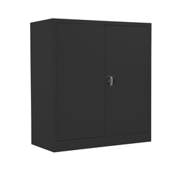 [TCSDDC1000BK] Tc Steel Double Door Cupboard | 1000 X 920 | Black