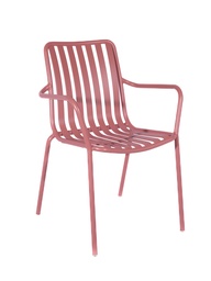 [CH1651BD] Breeze Aluminium Armchair I Brick Dust