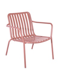 [CH1655BD] Breeze Aluminium Low Armchair I Brick Dust
