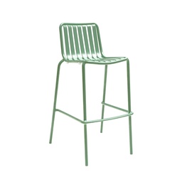 [CH1654FG] Breeze Aluminium Bar Chair I Fair Green