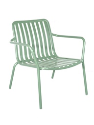 [CH1655FG] Breeze Aluminium Low Armchair I Fair Green