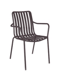 [CH1651CH] Breeze Aluminium Armchair I Charcoal