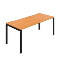 [SYN1880COGPLBEBK1P] Synergy|1P Bench Desk|Cut Out|Goal Post|1800X800|Beech-Black