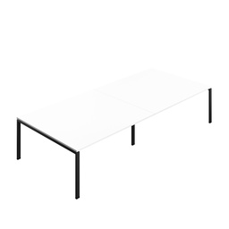 [SYN3616MTGPLWHBK] Synergy|Meeting Table|Goal Post|3600X1600|White-Black