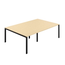[SYN2416MTGPLMABK] Synergy Meeting (Fsc) | Goal Post Leg | 2400 X 1600 | Maple/Black