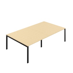 [SYN2816MTGPLMABK] Synergy Meeting (Fsc) | Goal Post Leg | 2800 X 1600 | Maple/Black