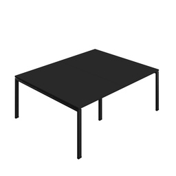 [SYN2016MTGPLBKBK] Synergy|Meeting Table|Goal Post|2000X1600|Black-Black