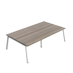 [SYN2816MTAFRGOWH] Synergy|Meeting Table|A-Frame|2800X1600|Grey Oak-White