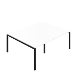 [SYN2016MTGPLWHBK] Synergy|Meeting Table|Goal Post|2000X1600|White-Black