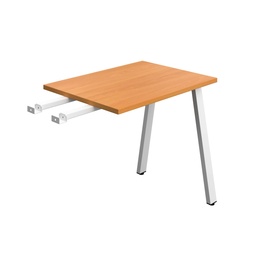 [SYN8060RETAFRUNWH] Synergy Bench With Return | A-Frame Leg | 800 X 600 | Unlimited/White