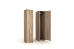 [SL002UN] One Door Single Wooden Locker 1800Mm High