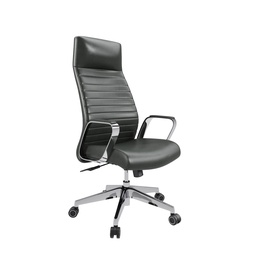 [CH4201BK] Dawn High Back Leather Executive Chair I Black Pu