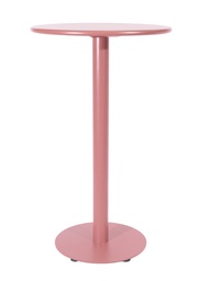 [OF1662BD] Breeze Aluminium Round Poseur Bar Table I Brick Dust