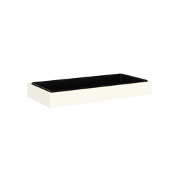 [RP10MBA5] Bisley Steel Planter I One Full Width Plastic Liner I Height 113Mm I Traffic White