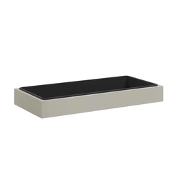 [RP10MAV4] Bisley Steel Planter I One Full Width Plastic Liner I Height 113Mm I Goose Grey
