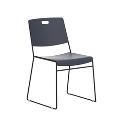 [TA17BL] Arc High Density Stacker Chair With Handle Hole | Navy Blue