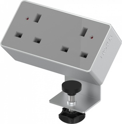[NEXBUN002GR] Desktop Power Module Bundle 2 With 3M Cable I Silver Housing Grey Veneer