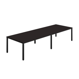 [ZFIMT3612ANTBK] FRACTION INFINITY 360 X 120 MEETING TABLE - ANTHRACITE WITH BLACK LEGS